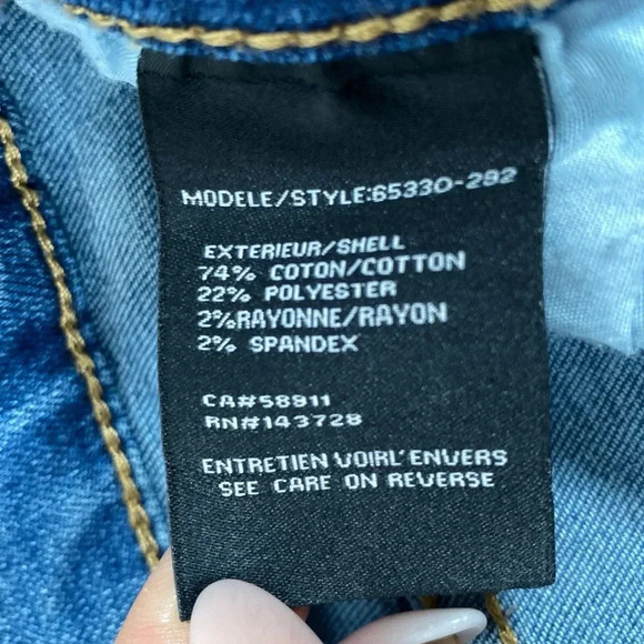 Tribal | Slimfit distressed jean pant - 8 - Picture 7 of 8